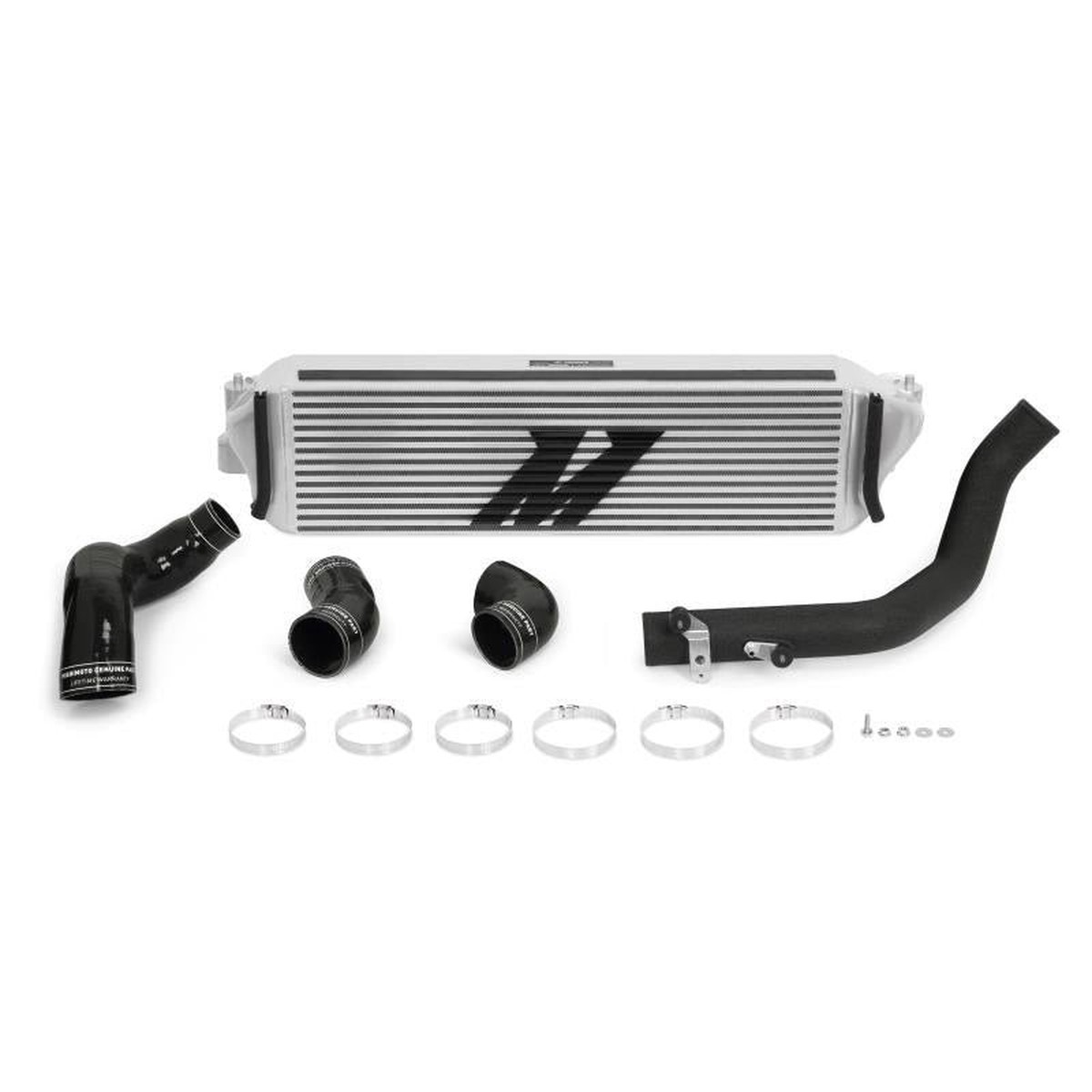 Honda Civic 17+ FK8 TypeR Intercooler Silver/Black  MMINT-CTR-17KSLWBK