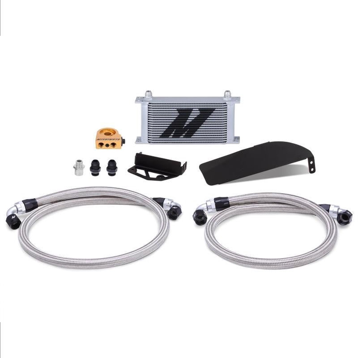 Honda Civic 17+ FK8 TypeR Oil Cooler Kit Silver  MMOC-CTR-17TSL
