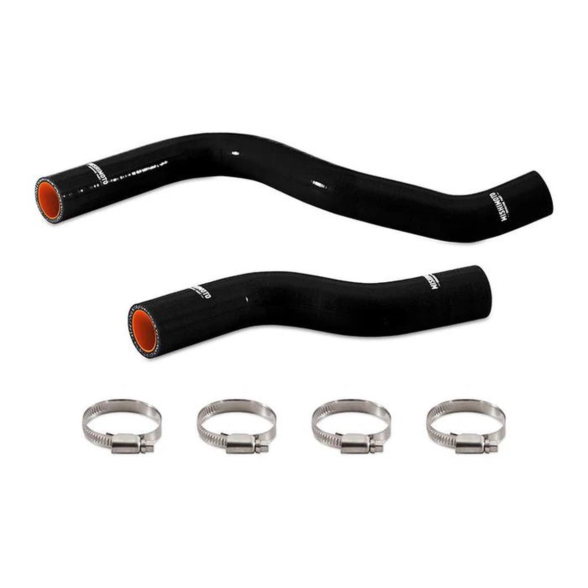 Honda Civic TypeR 17+Radiator Hose Kit Matte Blk  MMHOSE-CTR-17MBK