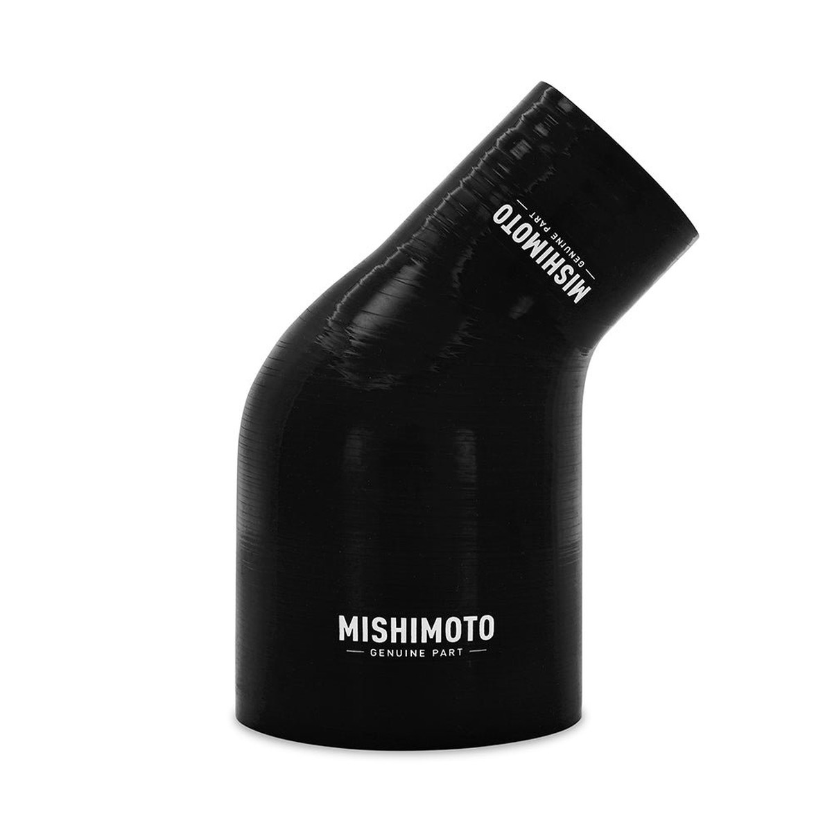 Silicone Reducer Coupler, 45 Degree, 2.5 to 4, Black  MMCP-R45-2540BK