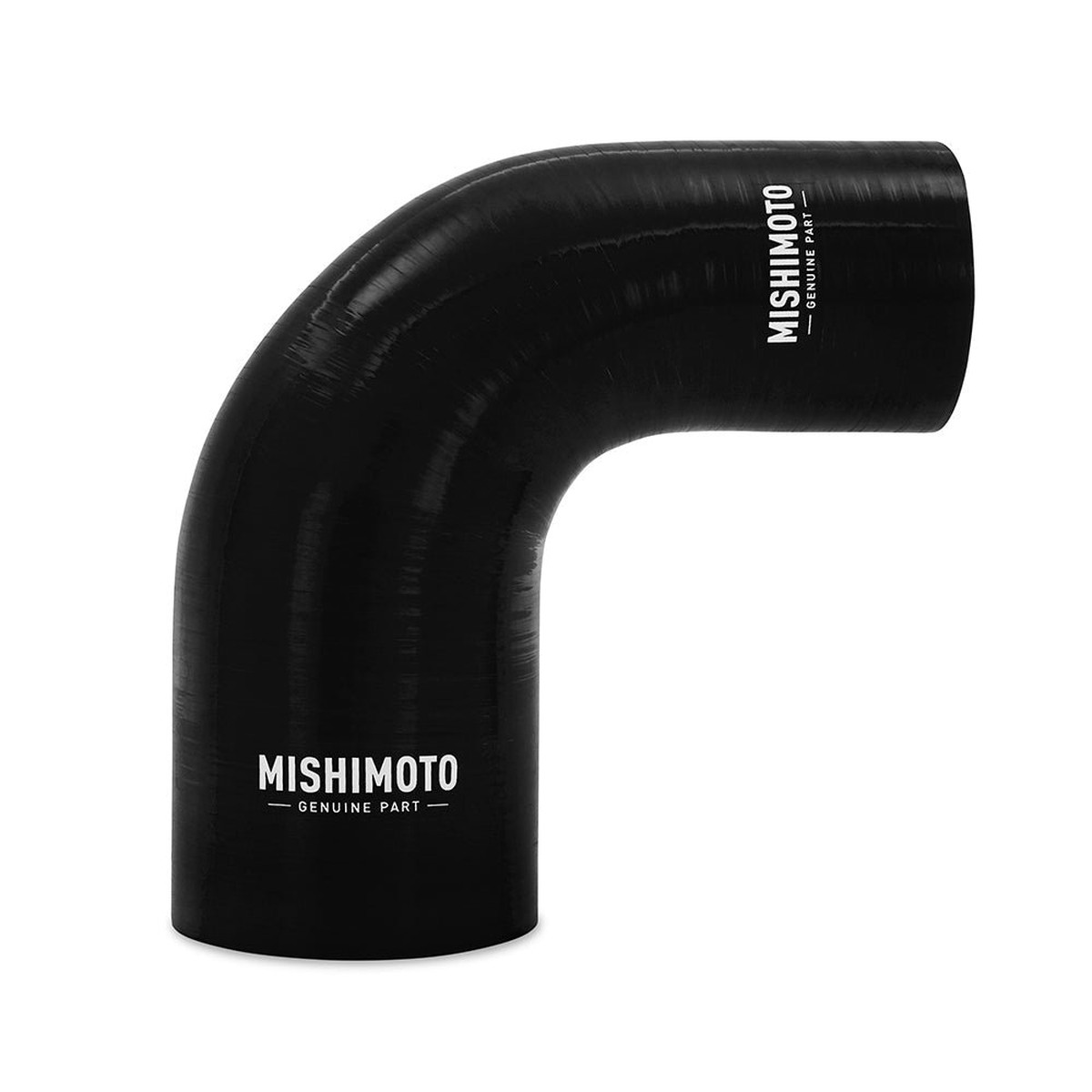Silicone Reducer Coupler, 90 Degree, 2.5 to 3.5, Black  MMCP-R90-2535BK