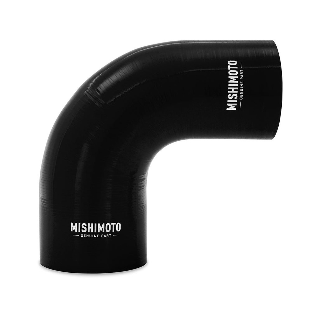 Silicone Reducer Coupler, 90 Degree, 3.5 to 4, Black  MMCP-R90-3540BK