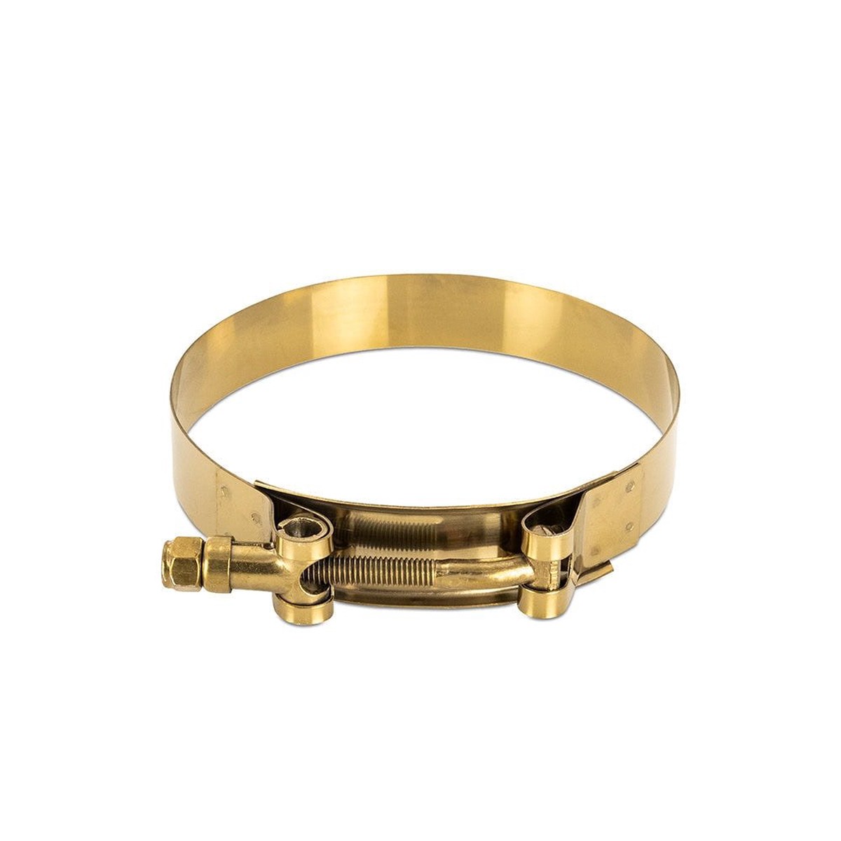 T-Bolt Clamp, Gold, 1.25 inch  MMCLAMP-125GD