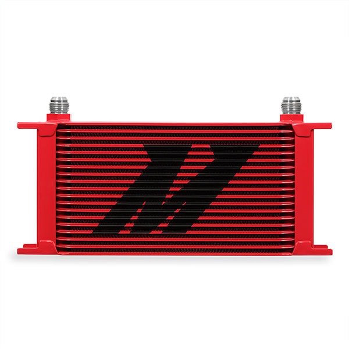 Universal 19-Row Oil Cooler Red  MMOC-19RD