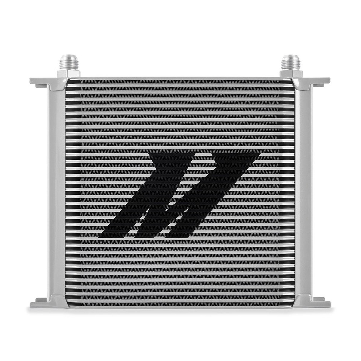 Universal 34-Row Oil Cooler Silver  MMOC-34SL