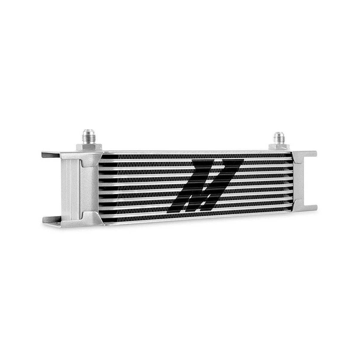 Universal -6AN 10 Row Oil Cooler Silver  MMOC-10-6SL