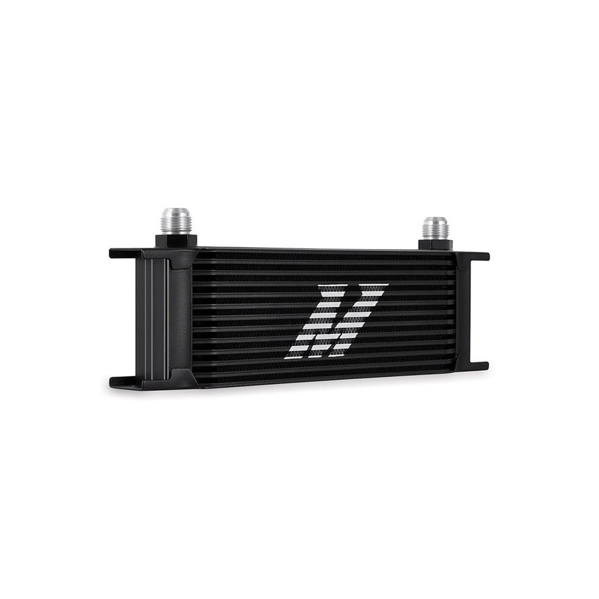 Universal Thermostatic Oil Cooler Kit 13-Row Black  MMOC-U13TBK
