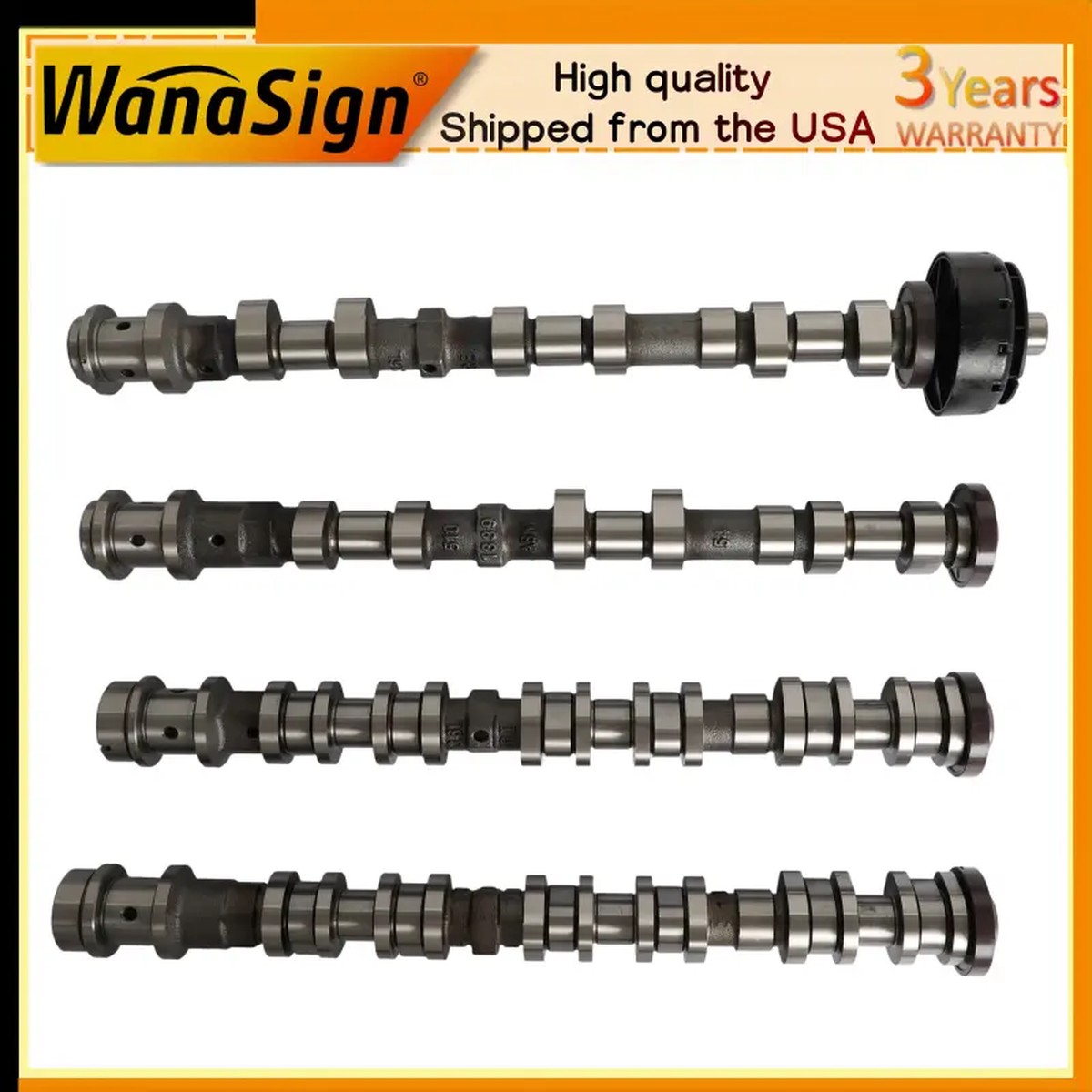 3.6L Engine Camshaft Set For 2016-2023 Jeep Dodge Chrysler Ram ProMaste 1500 2500 3500