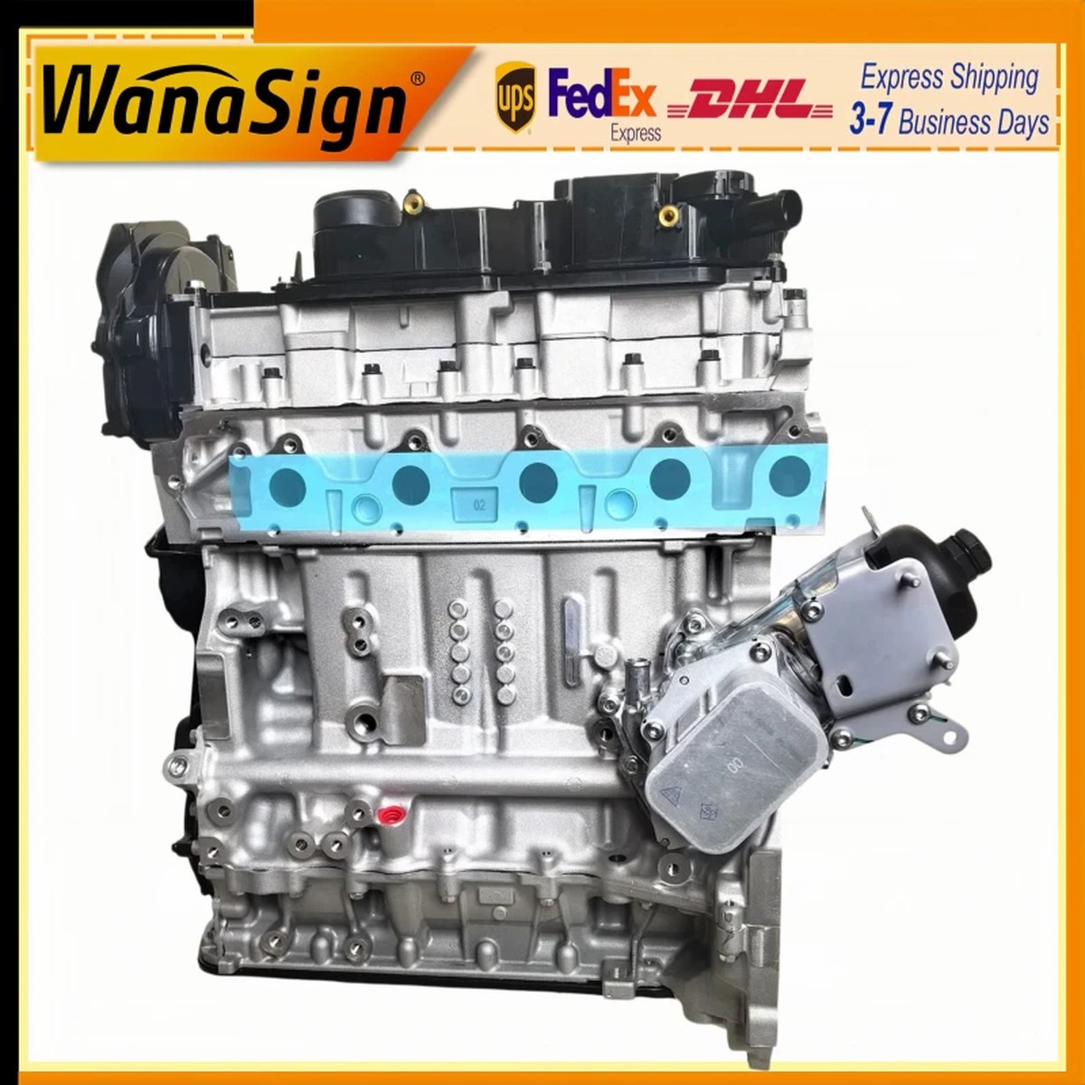 Engine Assembly Long Block For Citroen DS3 DS4 Peugeot Partner DV6 1.6L Diesel