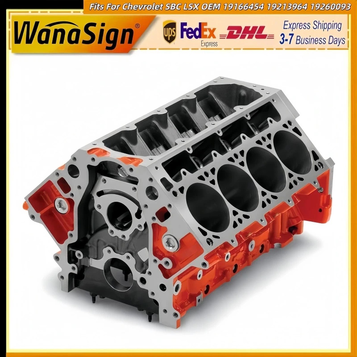 Engine Empty Block fits for Chevrolet SBC LSX OEM 19166454 19213964 19260093