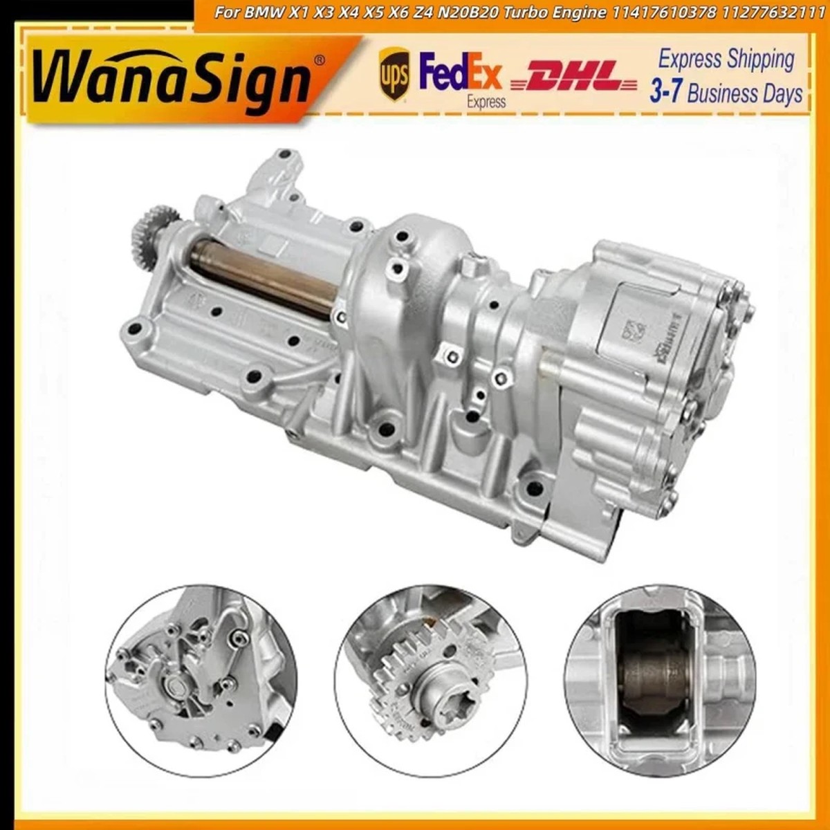 Engine Oil Pump For BMW X1 X3 X4 X5 X6 Z4 N20B20 Turbo 11417610378 11277632111