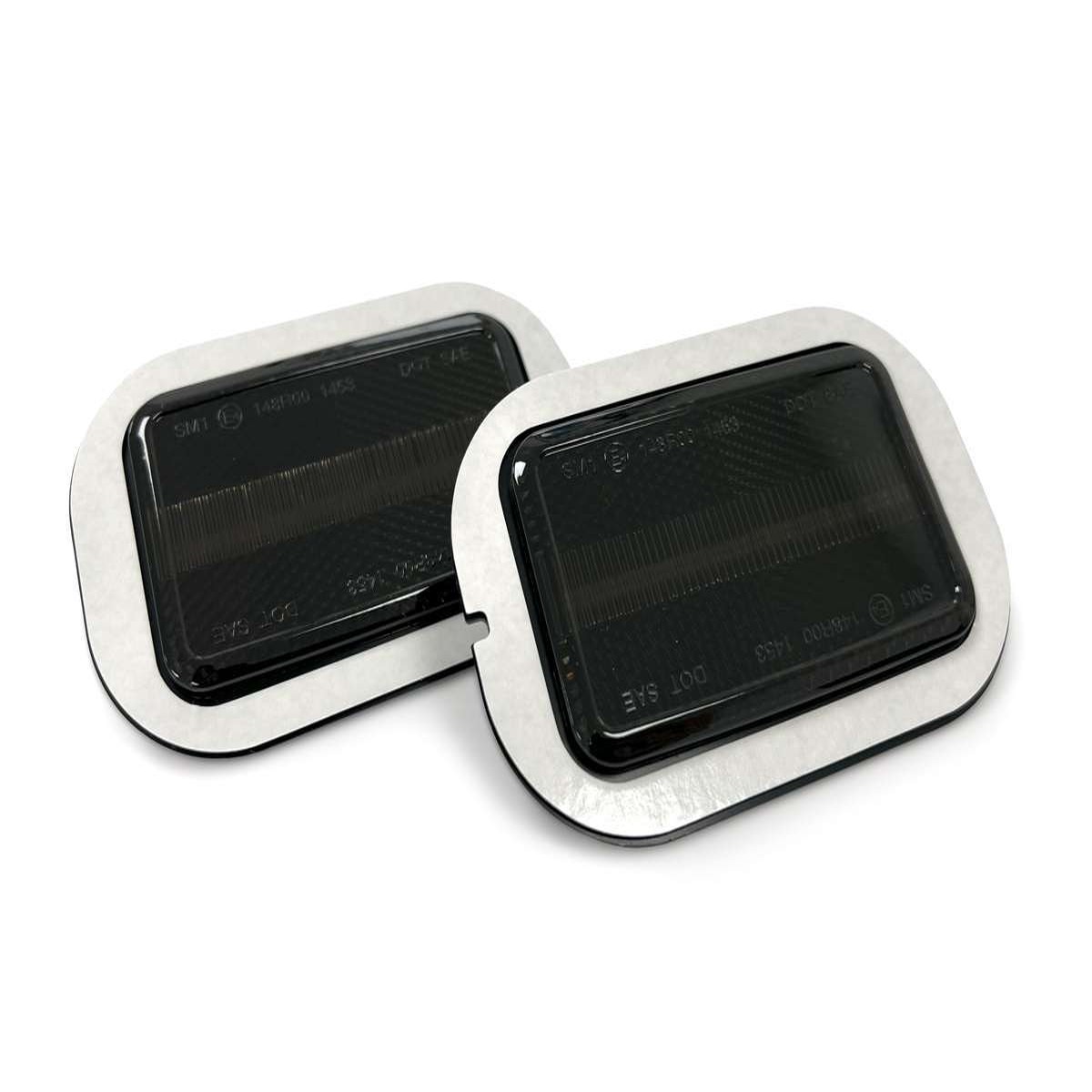 LED Side Marker Lights, Black, for Volkswagen Crafter 2017+