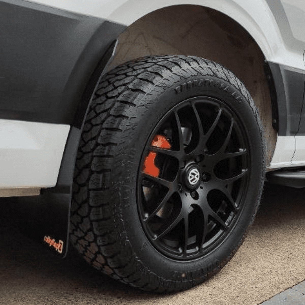 Rallyflapz Mud Flaps- for VW Crafter (without arch kit)