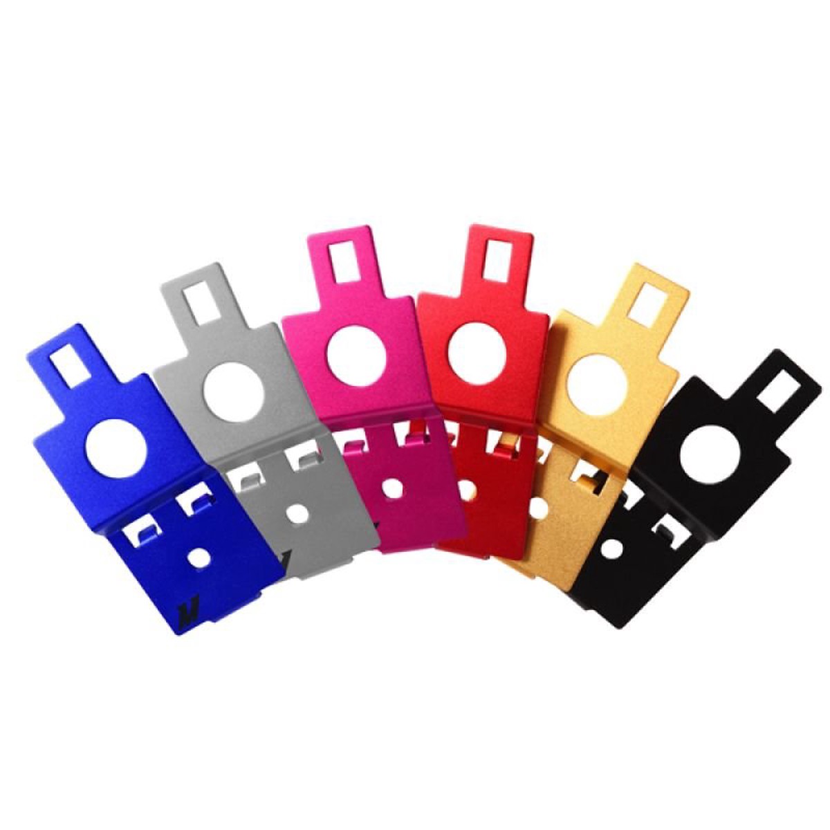Subaru WRX/STI 01-07 Alu Radiator Stay Set Blue  MMRS-SUBI-01ABL