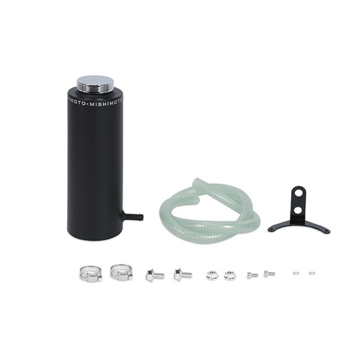Universal Aluminum Coolant Reservoir Tank Black  MMRT-CAWBK