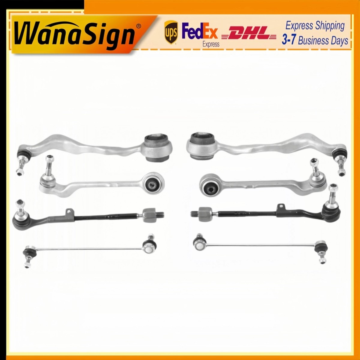 Wanasign Front Suspension Kit For BMW 135is 328i 335i X1 335is 125i 335d 330i 135i 2.0L