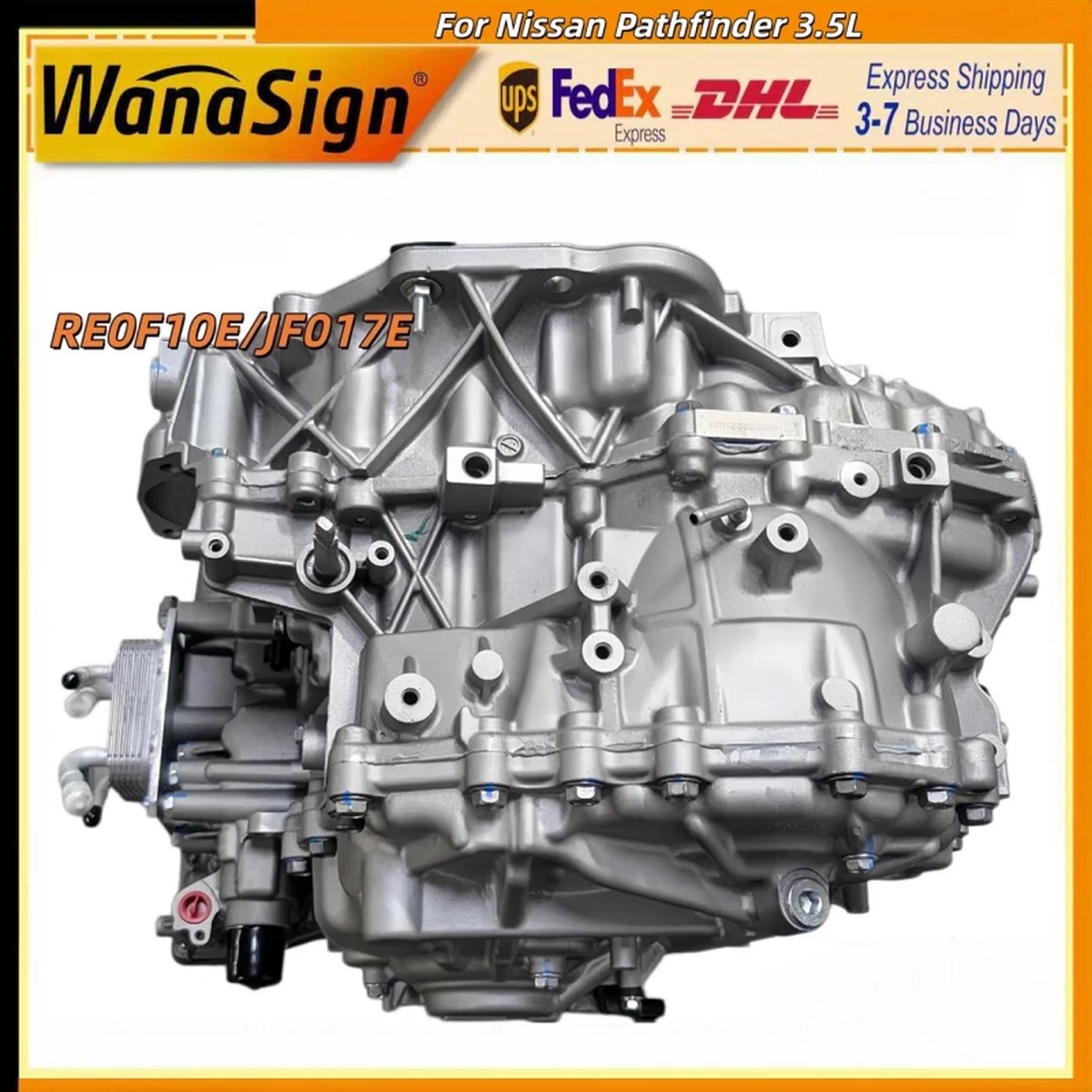 Wanaslgn Automatic Transmission Assembly For Nissan Pathfinder 3.5L RE0F10E JF017E FWD