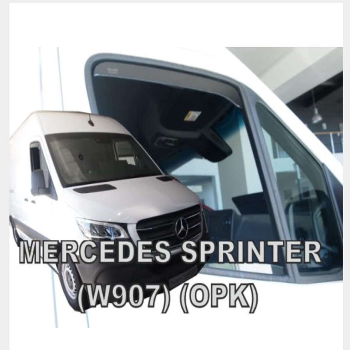 Wind Deflector Mercedes Sprinter 2018+ Small