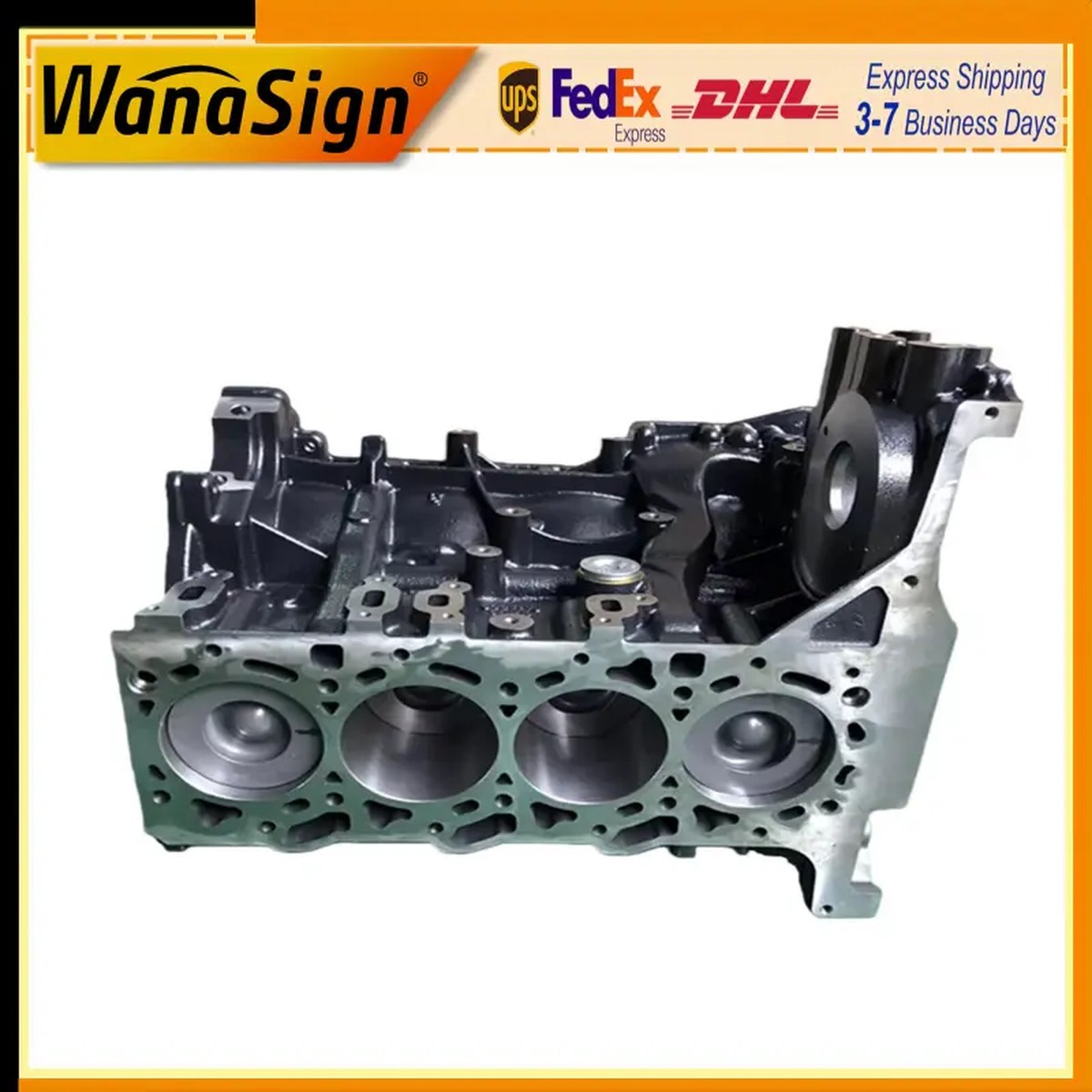 7C1Q-6011-CA 1749284 for Ford Transit V348 2.4L Cylinder Short Block Assembly