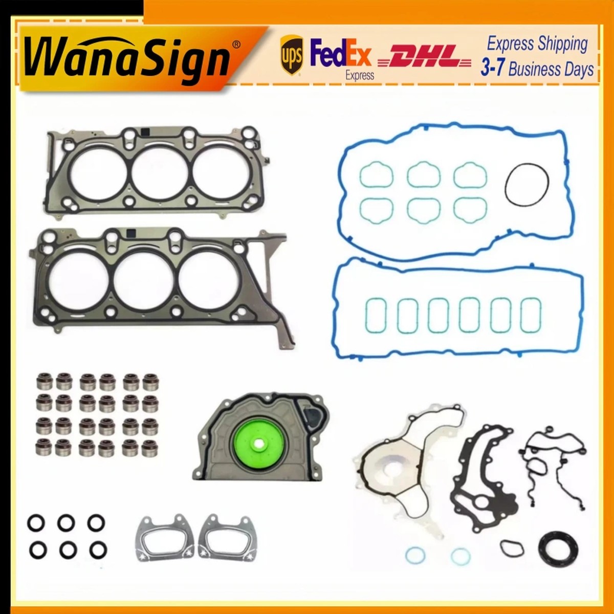 Cylinder Head Gasket Set For Jeep Chrysler Pacifica Dodge Ram 1500 3.6L 16-24