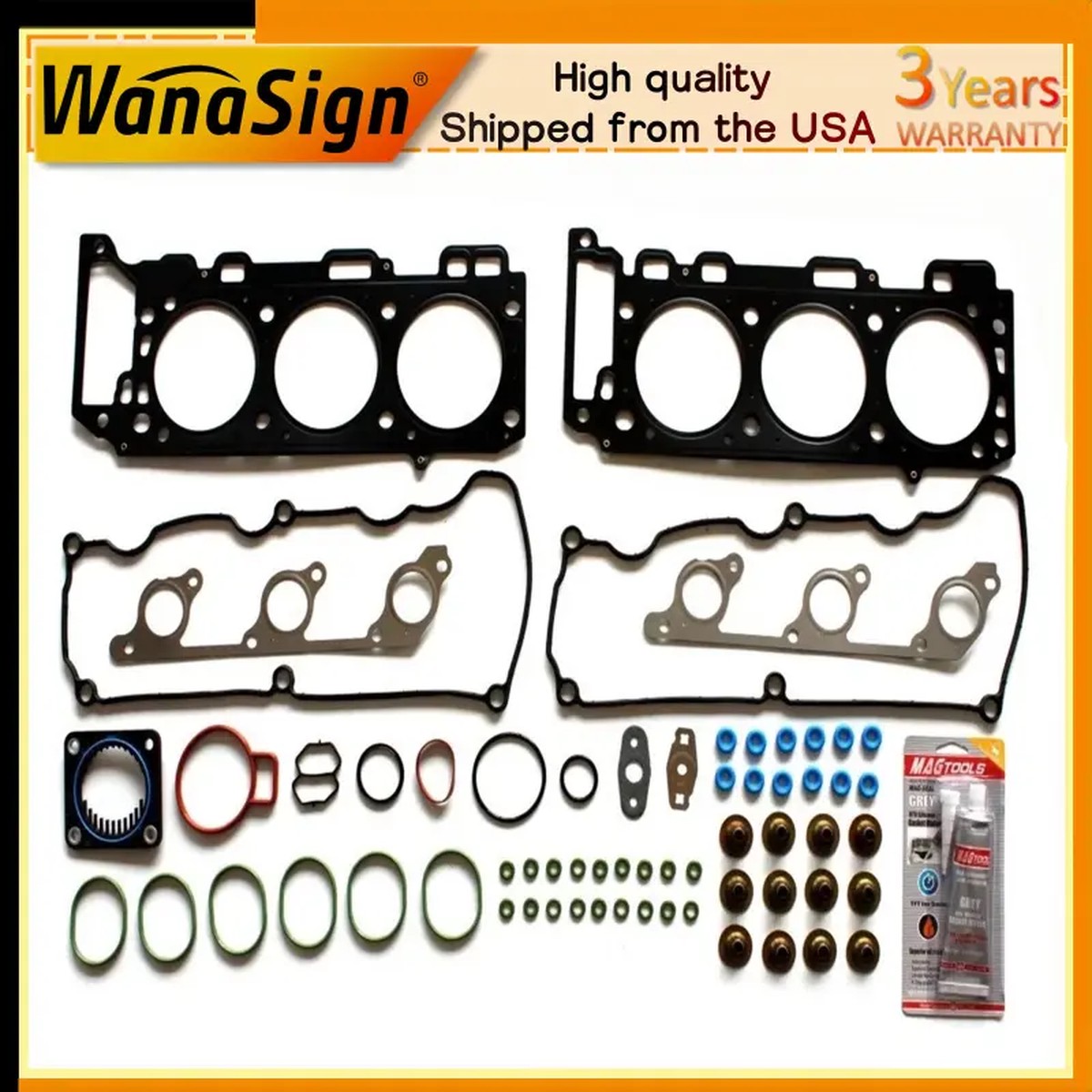 Full Gasket Set For 00-11 Ford Ranger Land Rover LR3 Mazda Mercury 4.0L SOHC