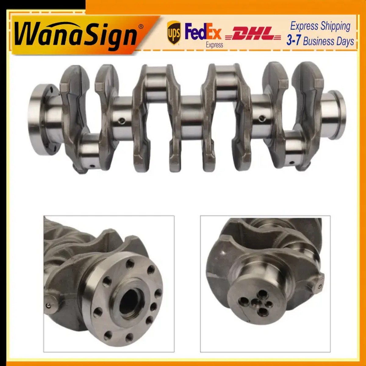 OEM BK2Q6303AA 1338619 Crankshaft For Ford Fiat Citroen Peugeot 2.0T 2005-2020