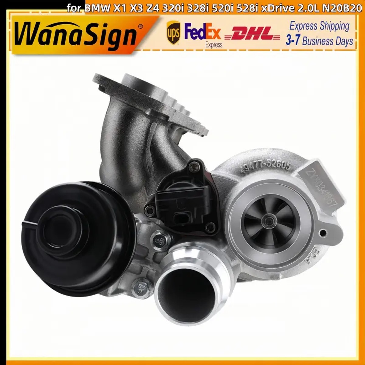 Turbo For BMW X1 X3 Z4 320i 328i 520i 528i xDrive 2.0L N20B20 TD04 Turbocharger