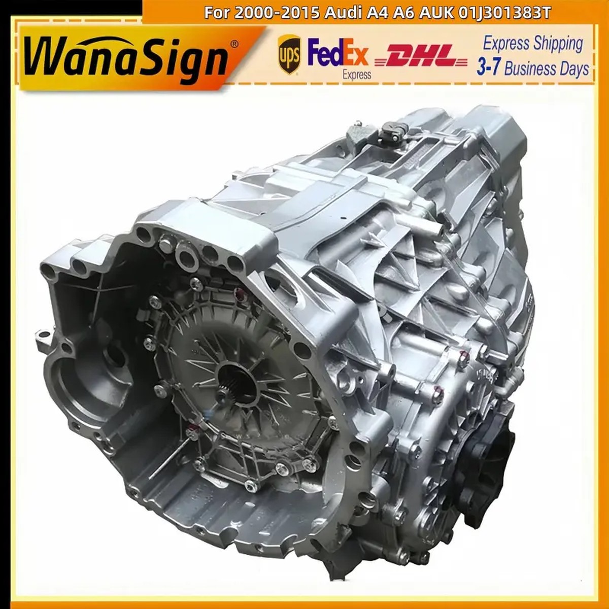 6 Speed Automatic Transmission Assembly For 2000-2015 Audi A4 A6 AUK 01J301383T