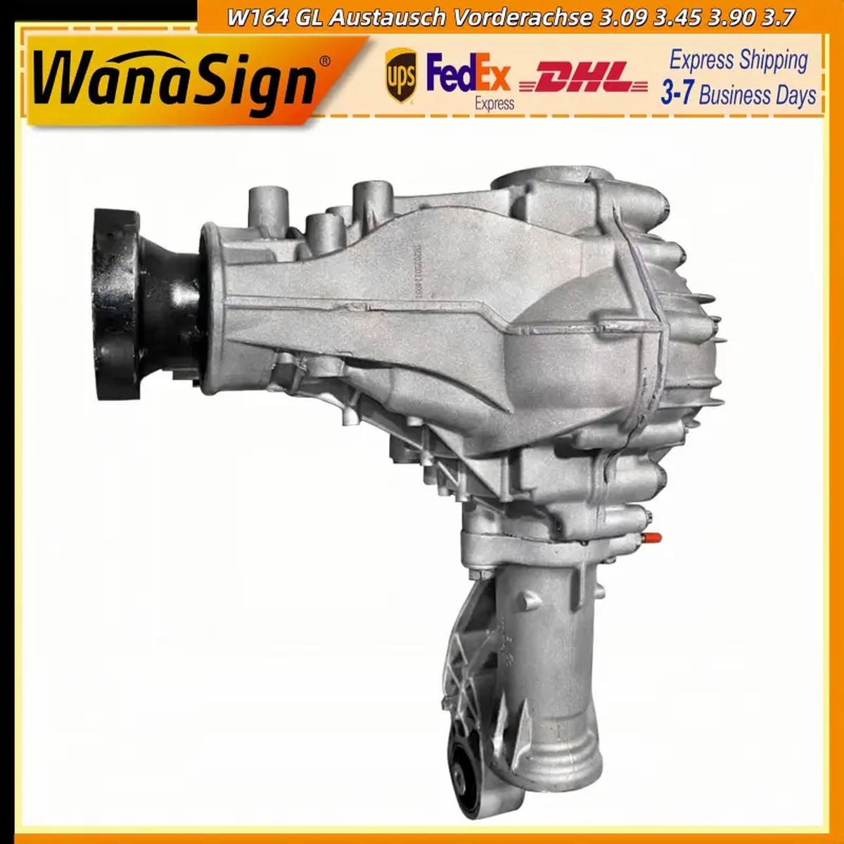 For Mercedes Differential Front W164 Replacement Front Axle 3.09 3.45 3.90 3.7