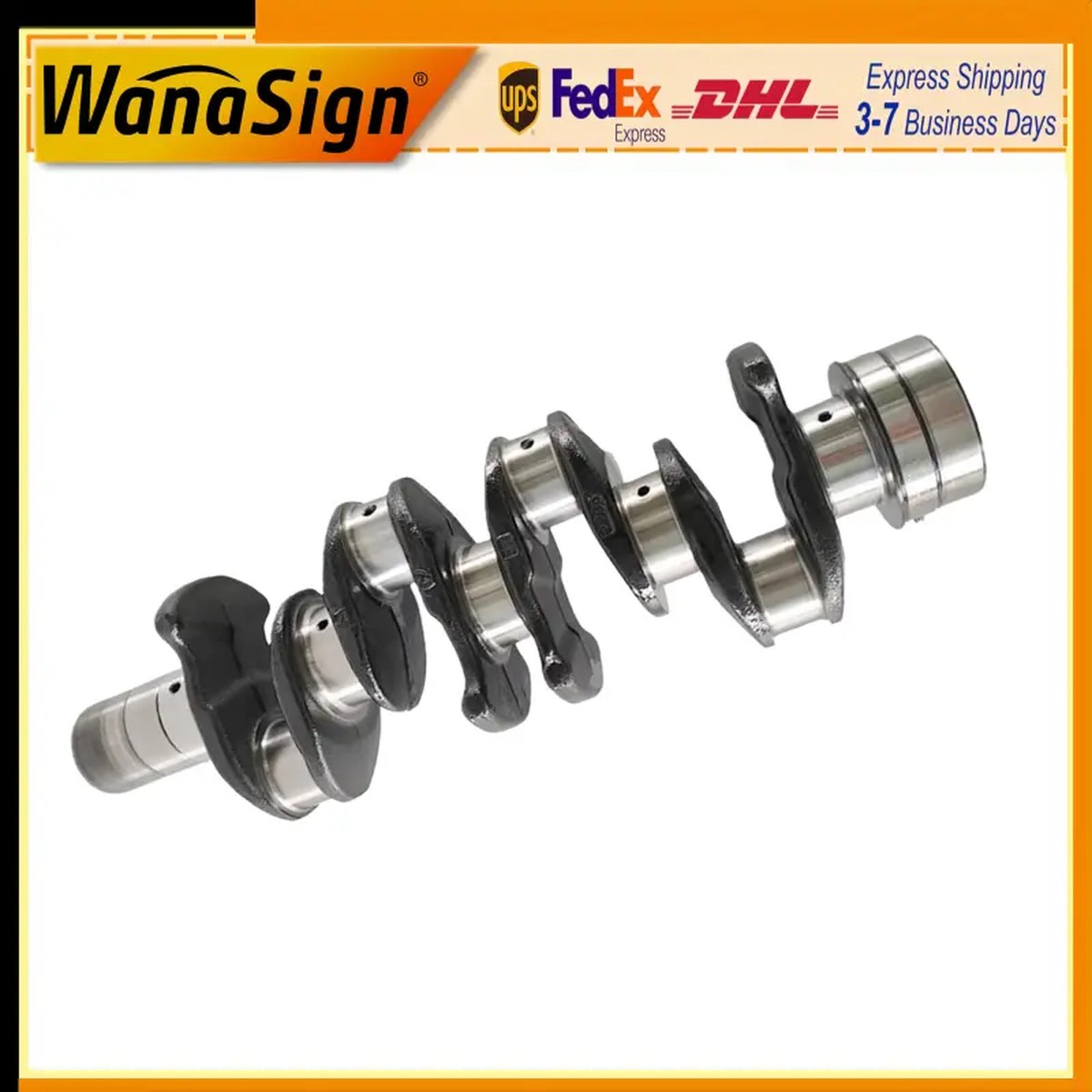 RZ4E Diesel Engine Crankshaft For Isuzu Repairs Ford Transit 2.2L C8974360410