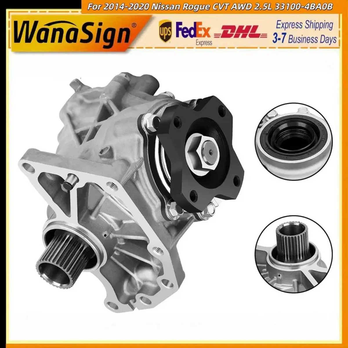 Transfer Case Assembly For 2014-2020 Nissan Rogue CVT AWD 2.5L 33100-4BA0B
