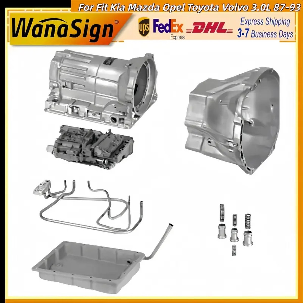 03 C71LE Automatic Transmission For 1987-1993 Kia Mazda Opel Toyota Volvo 3.0L