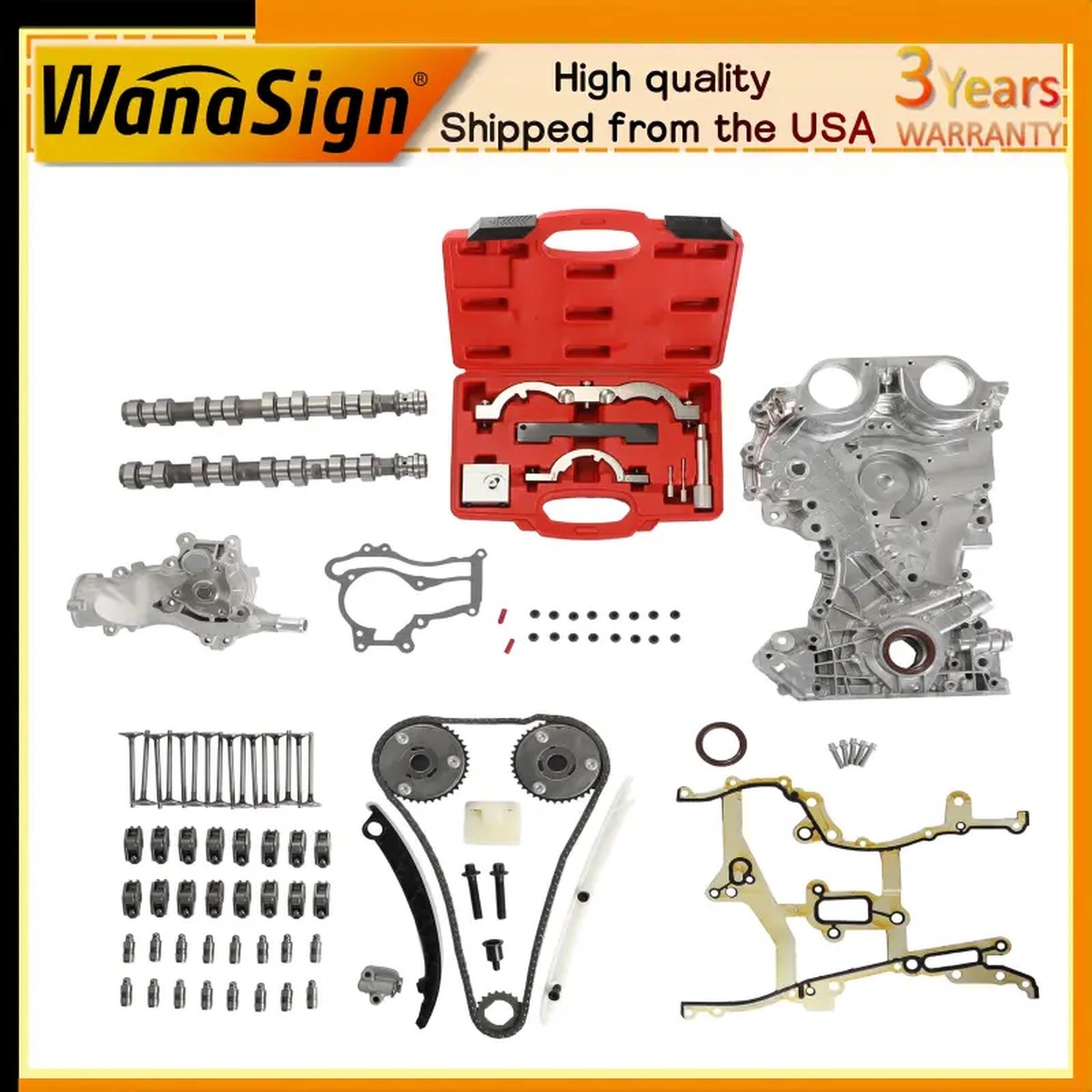 Engine Camshaft Kit For Buick Encore 2013-2016 Chevy Cruze Limited 1.4L 2011-16