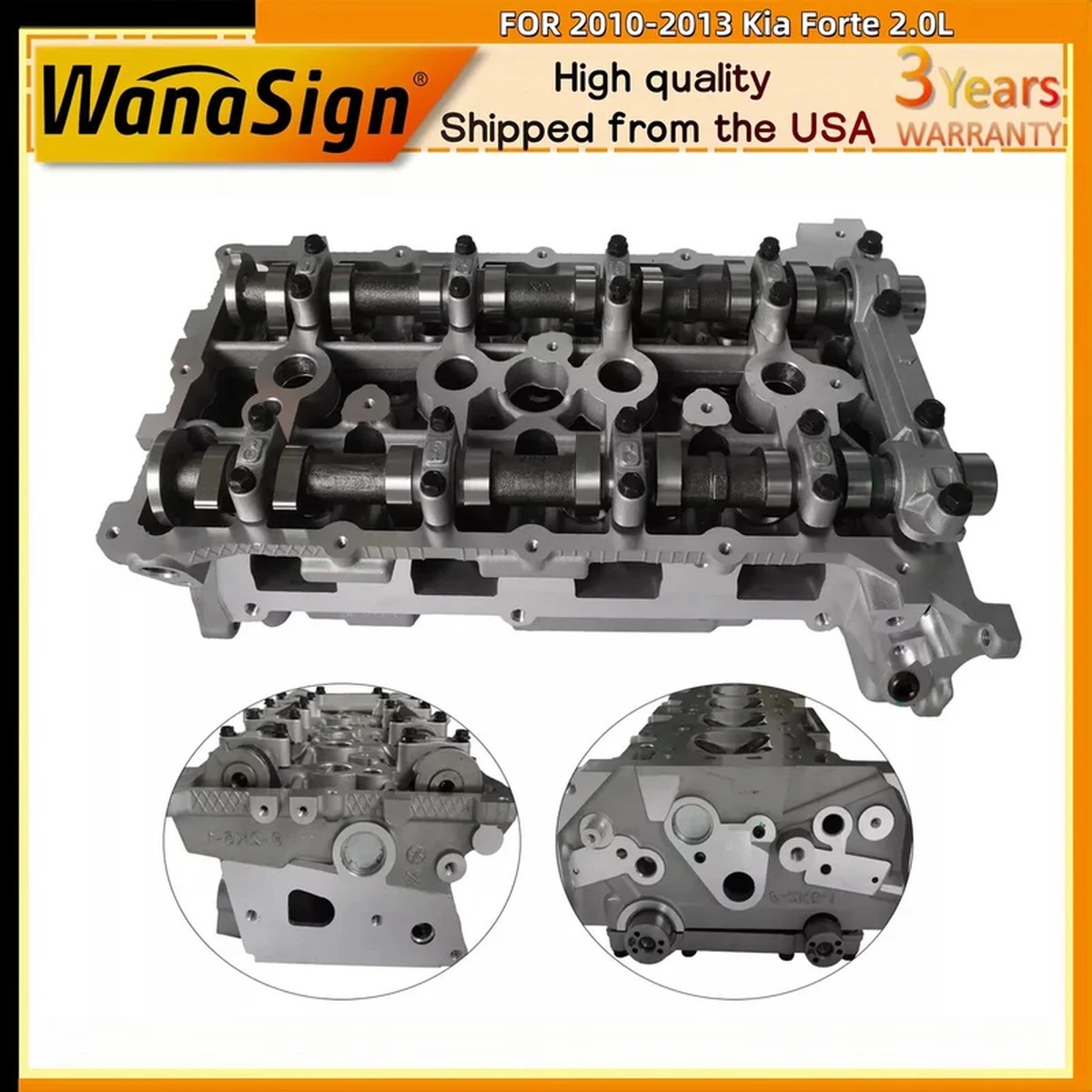 Cylinder Head Assembly & Camshaft For 10-13 Kia Forte Koup 2.0L G4KD 221002G150