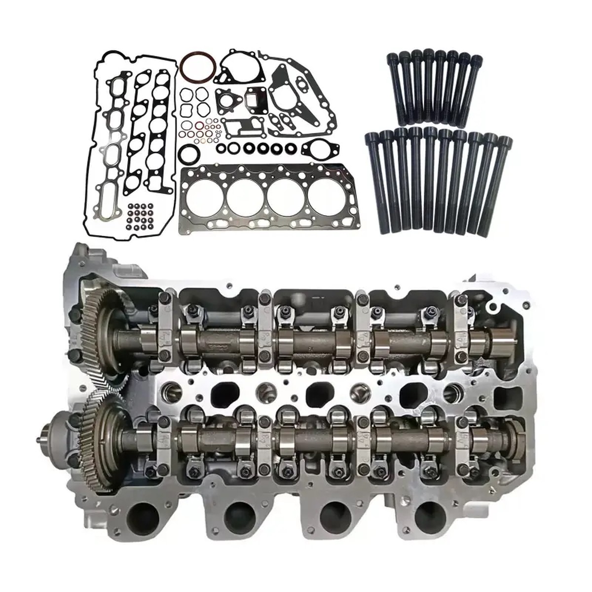 Cylinder Head Assembly Gasket Kit Bolt For Mitsubishi Triton MN 4D56U 2.5 DID
