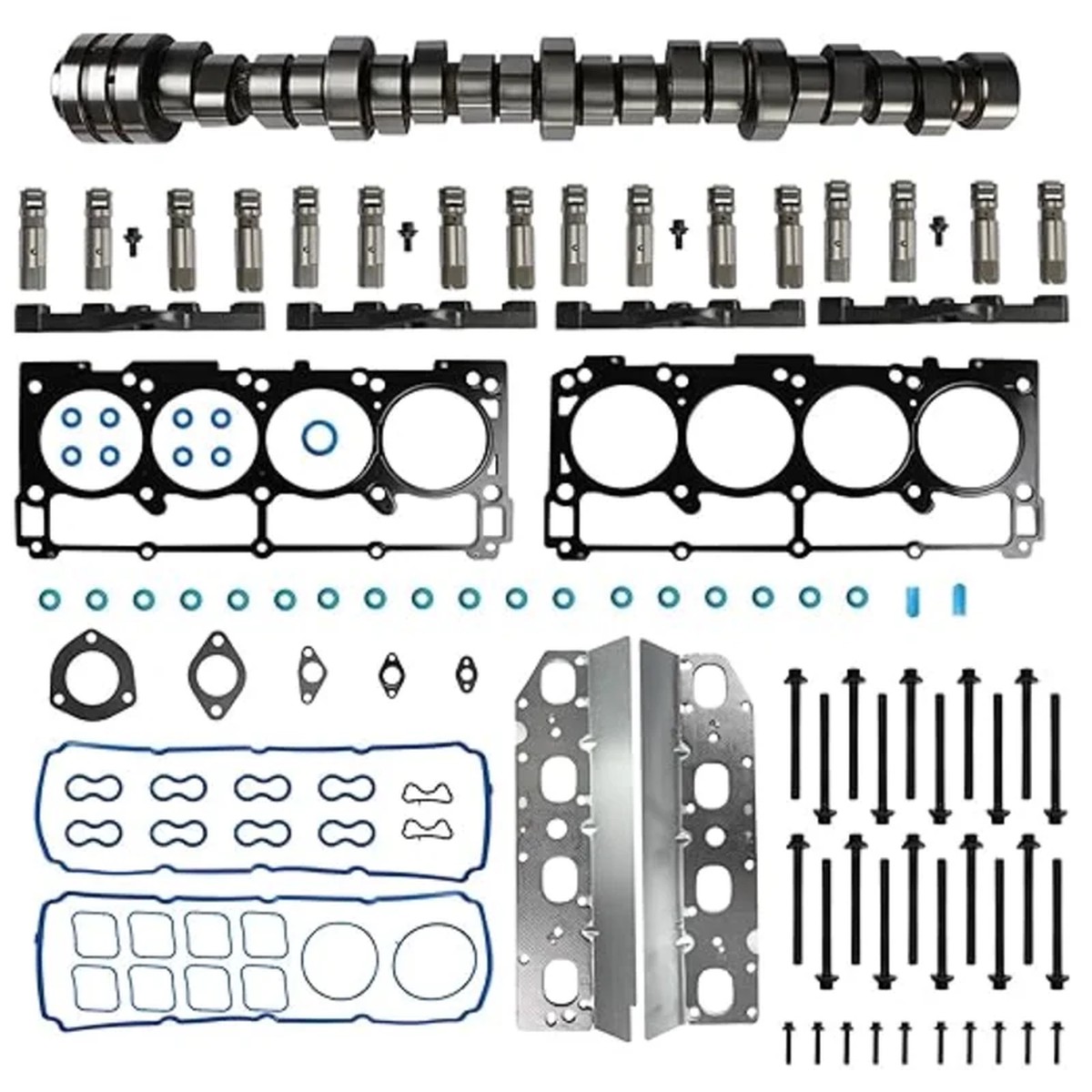 MDS Lifter Camshaft Hemi Head Gasket Kit For 2009-2015 Dodge Chrysler Jeep 5.7L