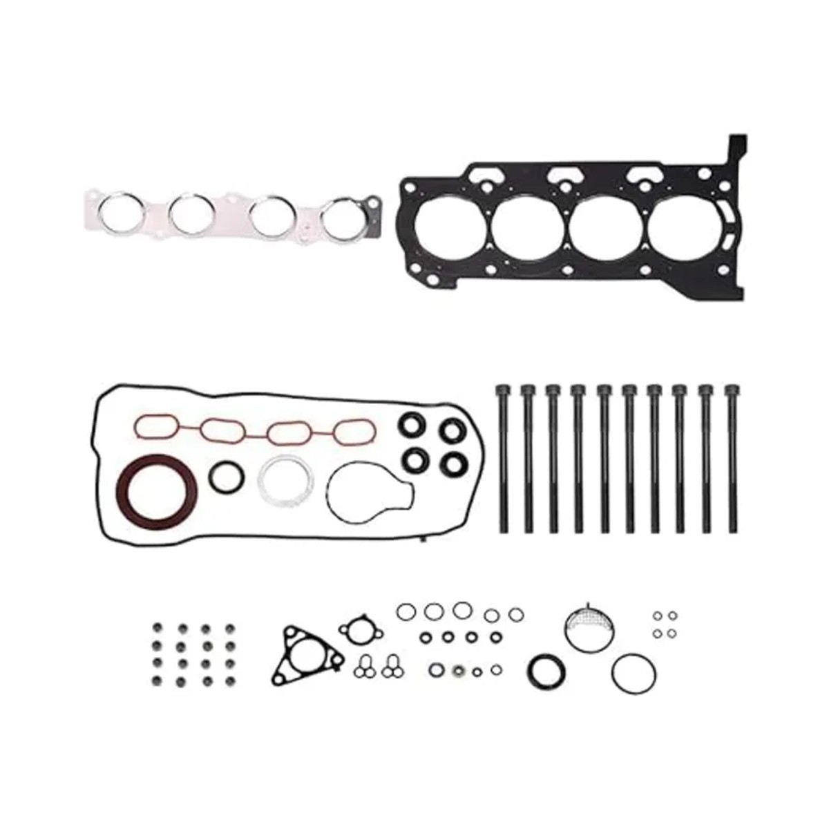 MLS Head Gasket Set With Head Bolts For 2010-2013 Toyota Prius V Lexus Ct200H 1.8L L4 HS26515PT HS26515PT1