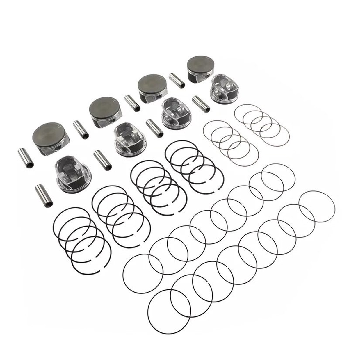Pistons and Piston Rings For 2009-2016 Chrysler 300 Dodge Ram Jeep 5.7L HEMI