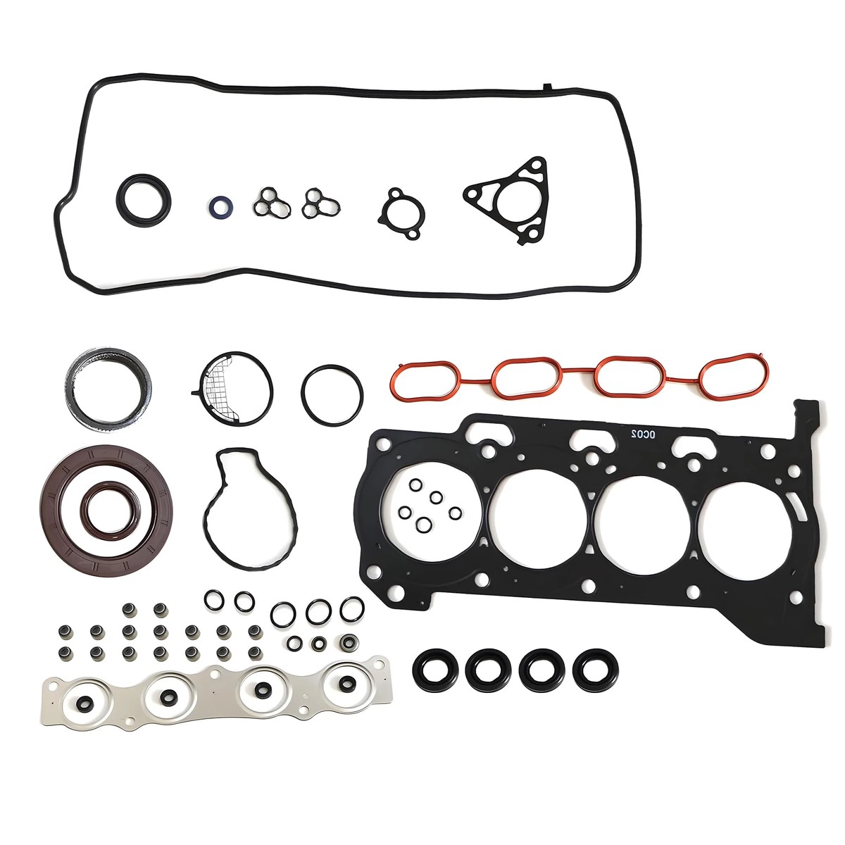 2ZR-FXE Head Cylinder Gasket Set 1.8L Fits for Toyota Prius Prius V Lexus CT200h 2010-2013 L4 Hybrid DOHC HBTO055 HS26515PT