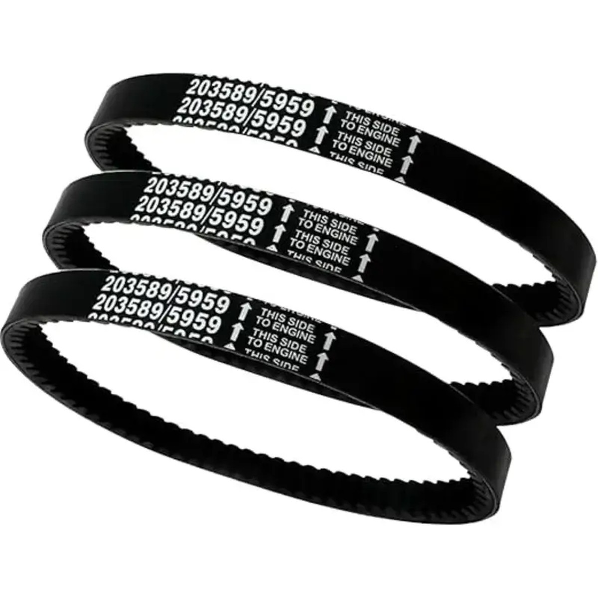 3 Pack Go Kart Drive Belt 30 Series Replacement for Manco 5959 Comet 203589