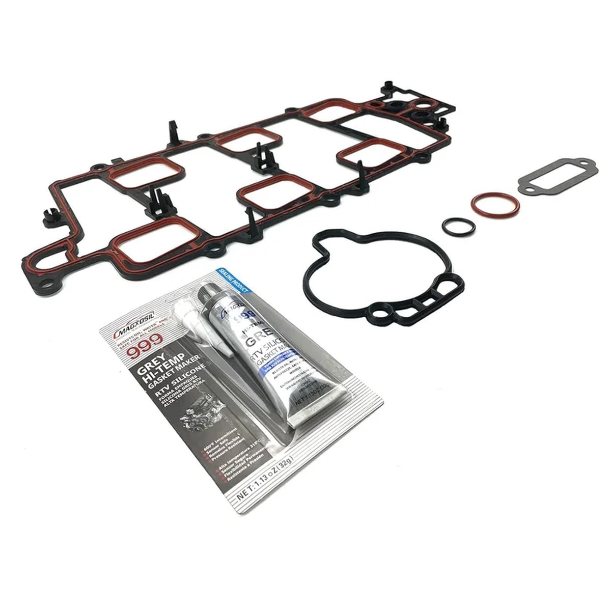Fuel Injection Plenum Gasket Set 17113137 Upper Intake Manifold Gasket Set for 3.8L V6 Impala Buick Lesabre