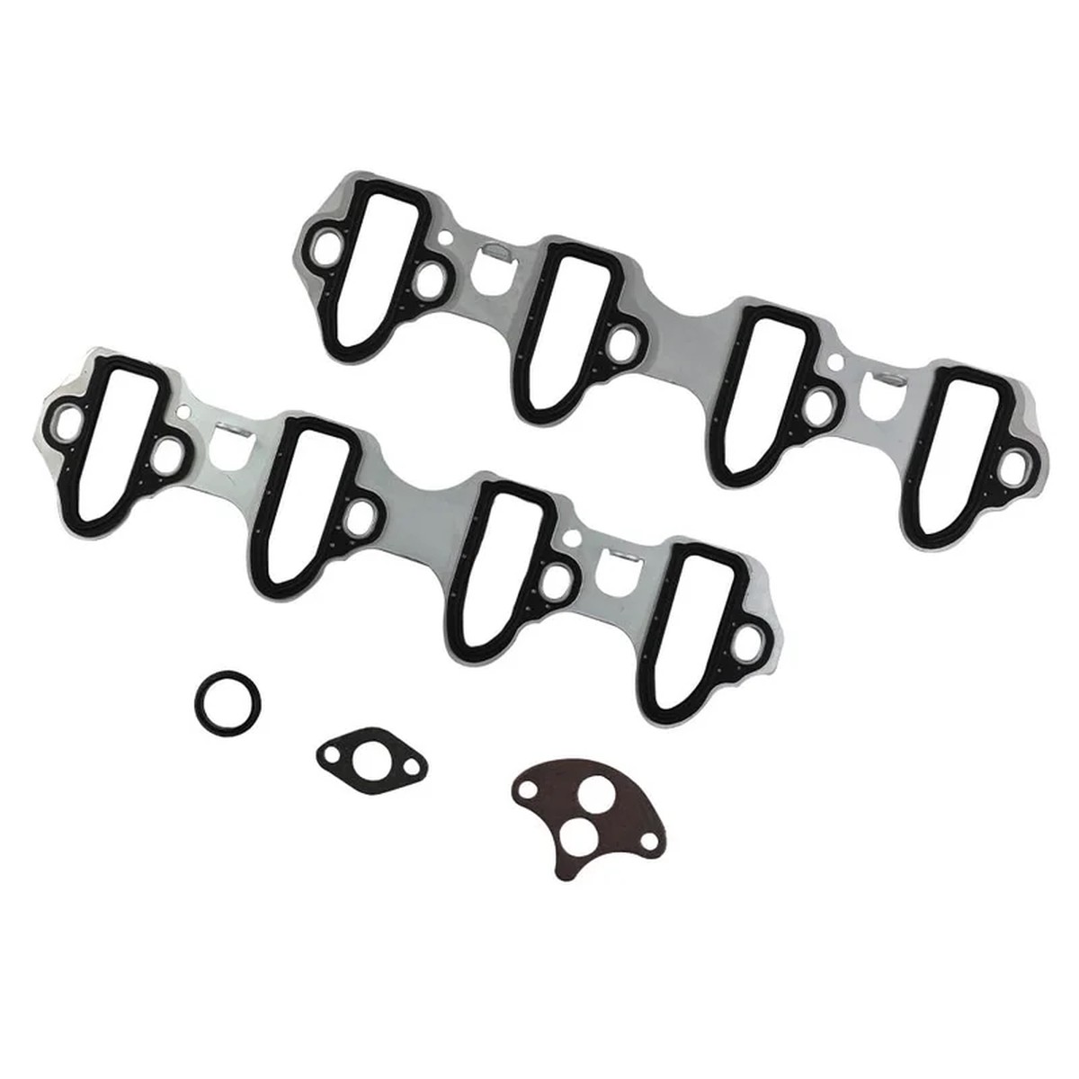 Intake Manifold Gasket Set fit for 99-15 Chevy Silverado, Suburban, Tahoe, GMC Sierra, Yukon, Savana, Cadillac Escalade 4.8 5.3 6.0 6.2 MS98016T
