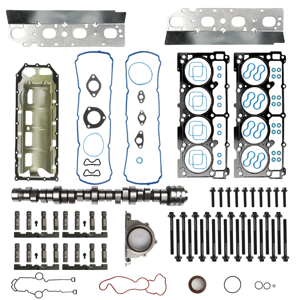 MDS Lifters Camshaft Kit Replacement Fit for 2014-2018 Jeep Chrysler Dodge 5.7L V8 Hemi