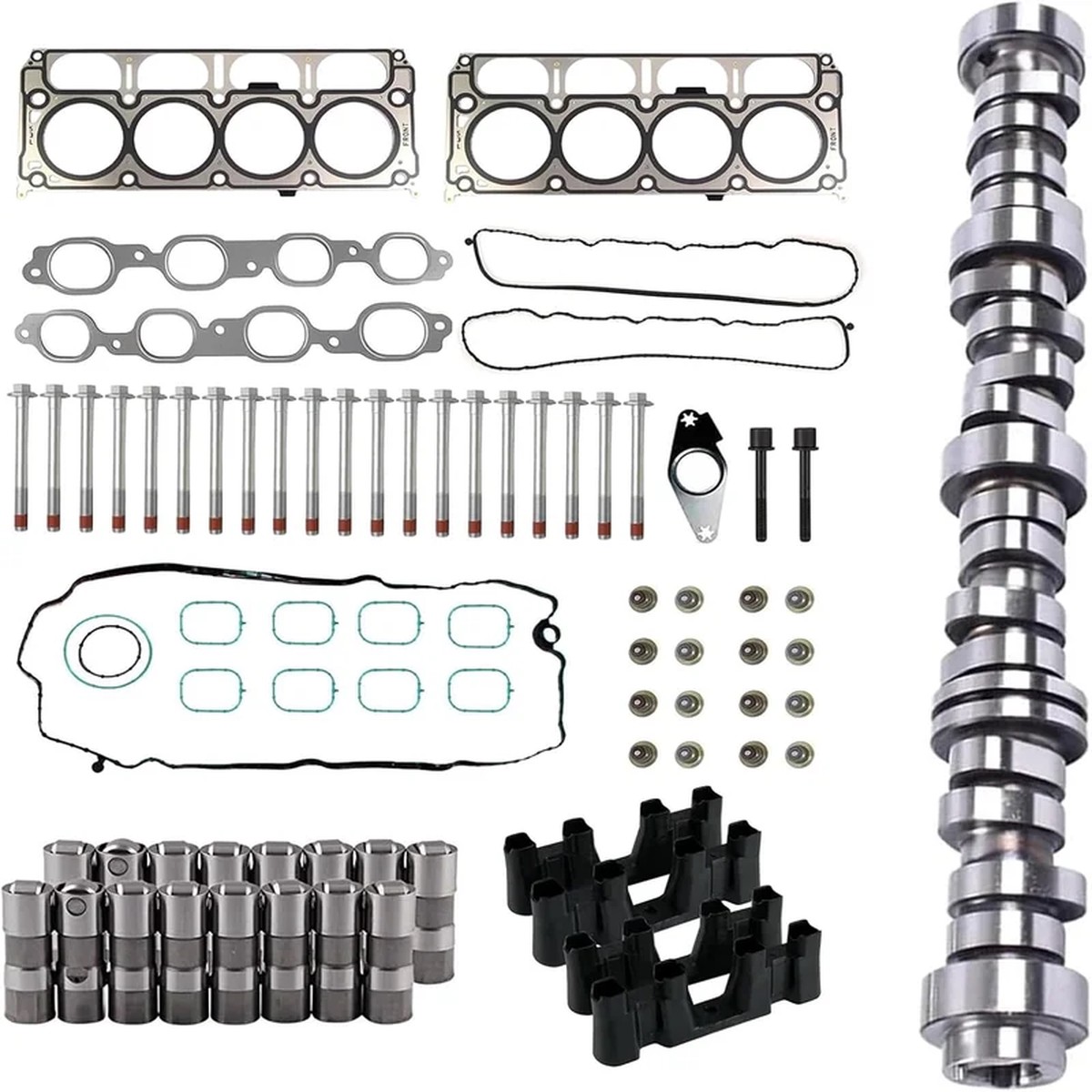 Non AFM DOD Disable Camshaft Lifter Head Gasket Set For 2014-2021 GM Chevrolet Silverado 1500 Gen 5 5.3L V8