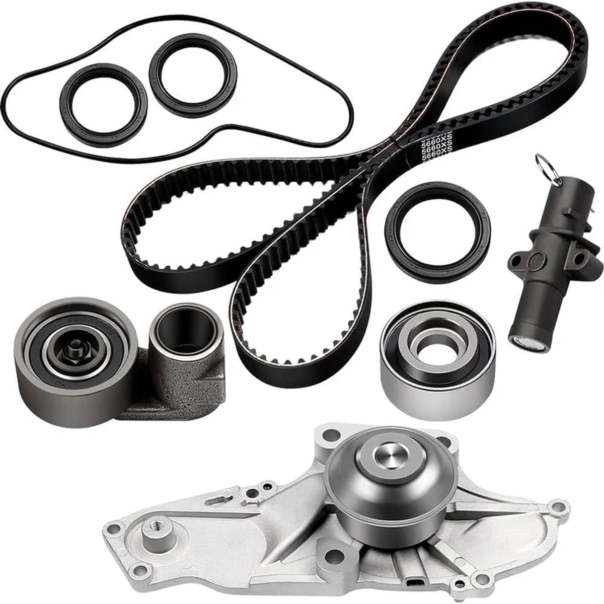 Timing Belt Water Pump Kit For 2003-2017 Honda Accord Acura TL EX-L 3.0L 3.5L 3.7L