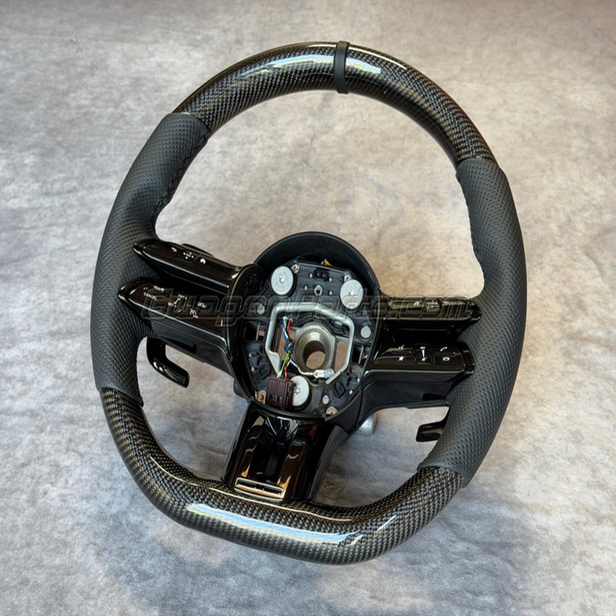 2025+ Carbon Fiber Steering Wheel for 2019-2024 Mercedes W463A