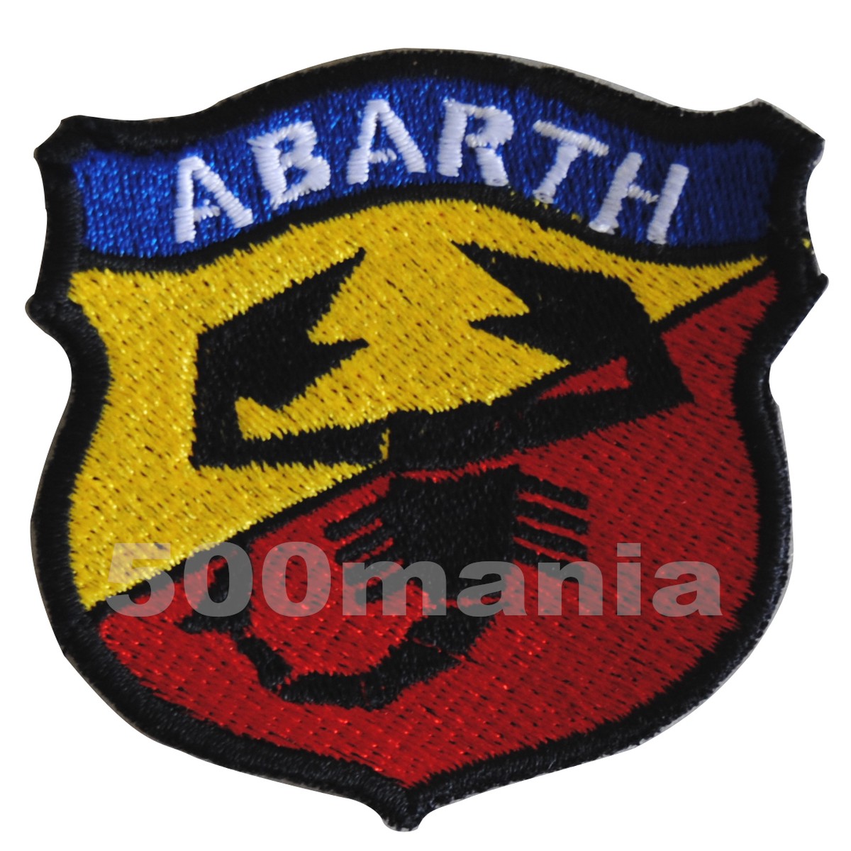 Abarth Embroidered Cloth Patch 65 x 55 mm