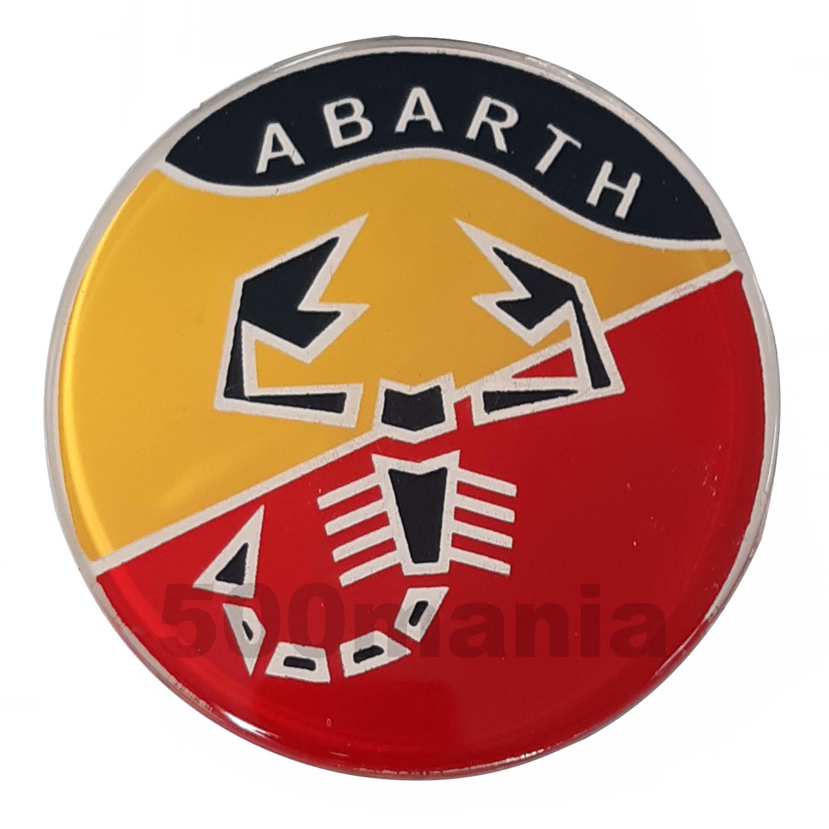 Abarth Hubcap Badge for Fiat 500 F L R