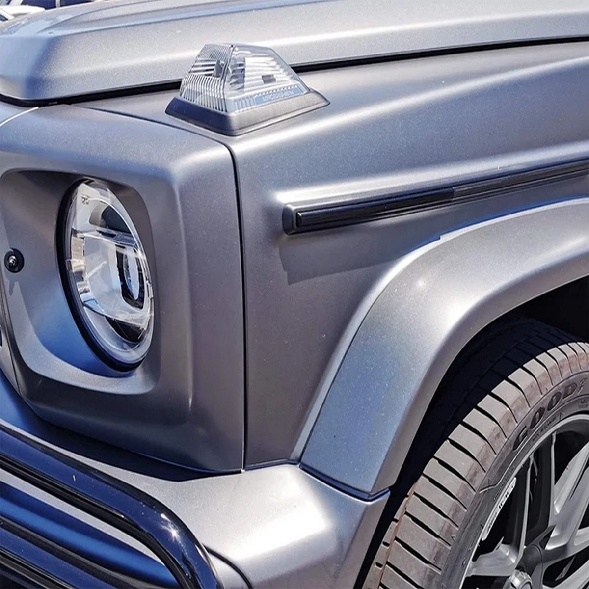 AutoTecknic Smoked Side Marker Reflector Set for Mercedes-Benz G-Class W463A/W465