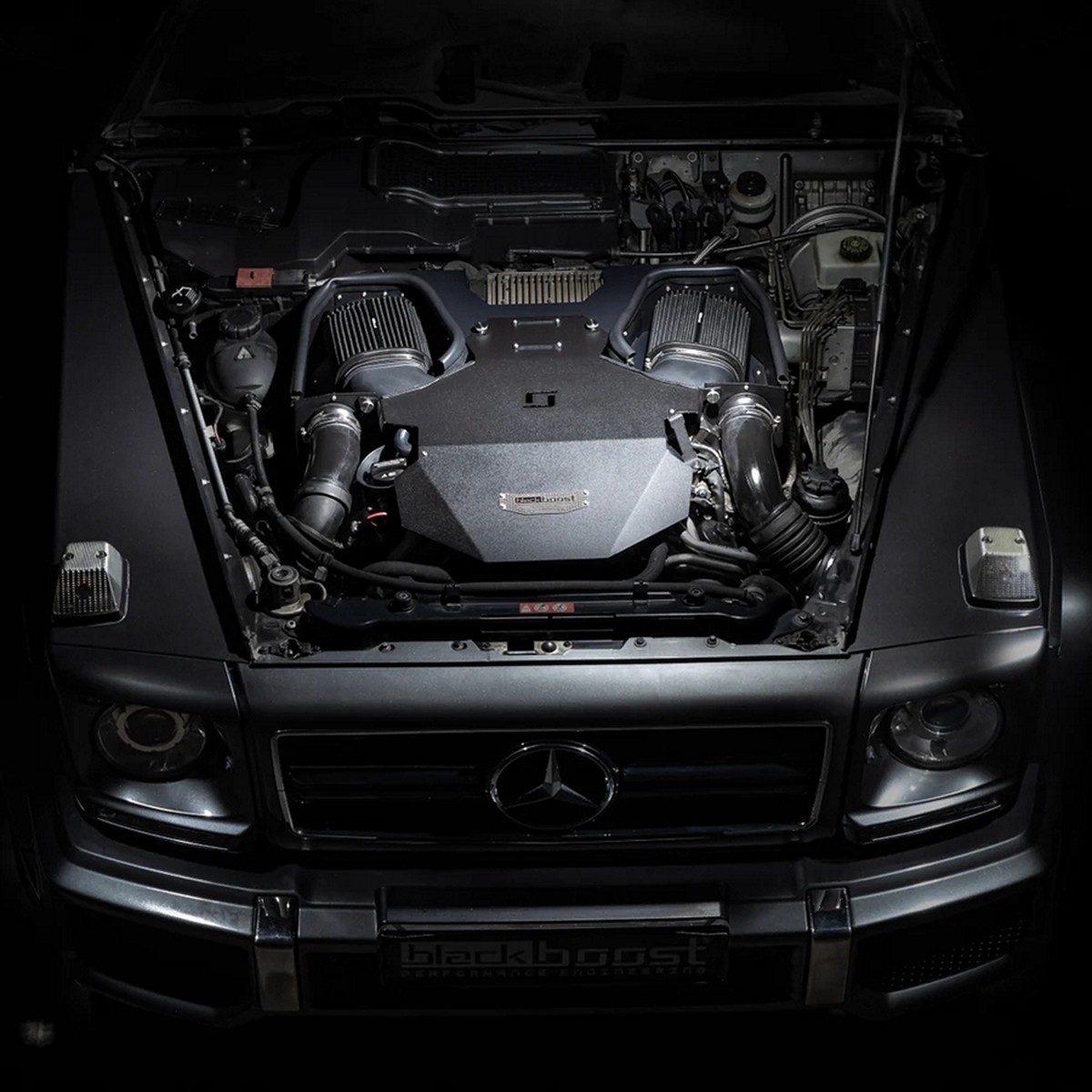 BlackBoost Cold Air Intake System: Mercedes-AMG G63 (W463) M157
